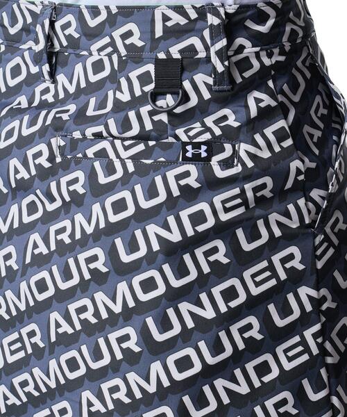 UNDER ARMOUR（アンダーアーマー）の「UAドライブ スラッシュ ロゴ スカート（ゴルフ/レディース）（スカート・レディース・グレー×ホワイト・S/L/M/XL）」の4枚目の写真