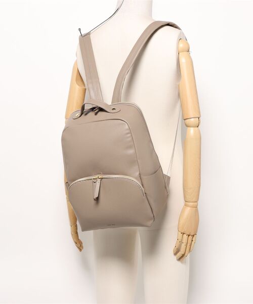 Legato Largo（レガートラルゴ）の「Legato Largo / たすかるっかばん　リュック / LH-F3375（バックパック/リュック・レディース・ベージュ/バーガンディー/ブラック/アイボリー/グリーン/ラベンダー/マスタード/ライトグレー・ONESIZE）」の18枚目の写真