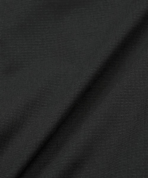 The DUFFER of ST.GEORGE（ザダファーオブセントジョージ）の「TECHNICAL MESH SET UP BASIC FIT SLACKS：セットアップ テクニカルメッシュ ベーシックスラックス（スラックス・メンズ・ブラック/チャコールグレー・SMALL/X-LARGE/LARGE/MEDIUM）」の3枚目の写真