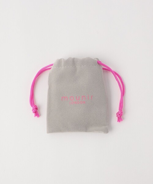 セール】＜mounir＞MINI OPAL HOOPS/ピアス（ピアス（両耳用