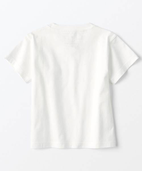 無印良品(ムジルシリョウヒン)の「ベビー あたまするっと 天竺編みクルーネック半袖Tシャツ 無地(Tシャツ/カットソー・キッズ・オフホワイト/ライトブルー/グレー系/ライトピンク/ライトイエロー・90/80/100)」の20枚目の写真