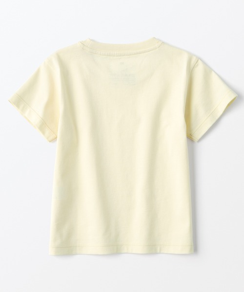 無印良品(ムジルシリョウヒン)の「ベビー あたまするっと 天竺編みクルーネック半袖Tシャツ 無地(Tシャツ/カットソー・キッズ・オフホワイト/ライトブルー/グレー系/ライトピンク/ライトイエロー・90/80/100)」の10枚目の写真