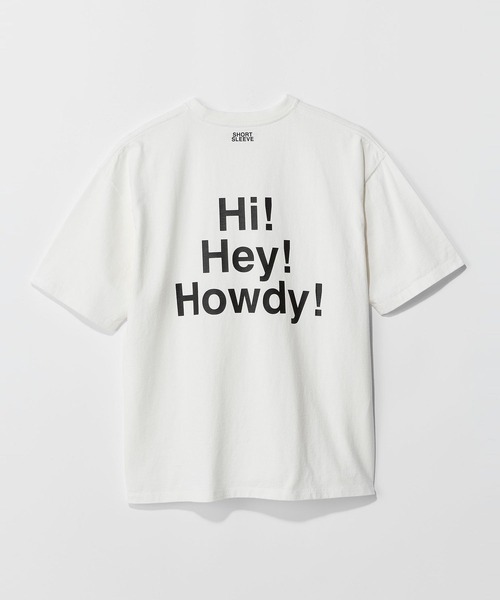 AMERICAN RAG CIE（アメリカンラグシー）の「【AMERICAN RAG CIE】3H Tシャツ（ユニセックス）（Tシャツ/カットソー・レディース・ホワイト/ブラック・LARGE/MEDIUM）」の2枚目の写真