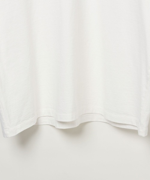 AMERICAN RAG CIE（アメリカンラグシー）の「【AMERICAN RAG CIE】3H Tシャツ（ユニセックス）（Tシャツ/カットソー・レディース・ホワイト/ブラック・LARGE/MEDIUM）」の14枚目の写真