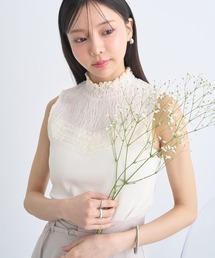 earth music&ecology | レースドッキングタンクトップ(タンクトップ)