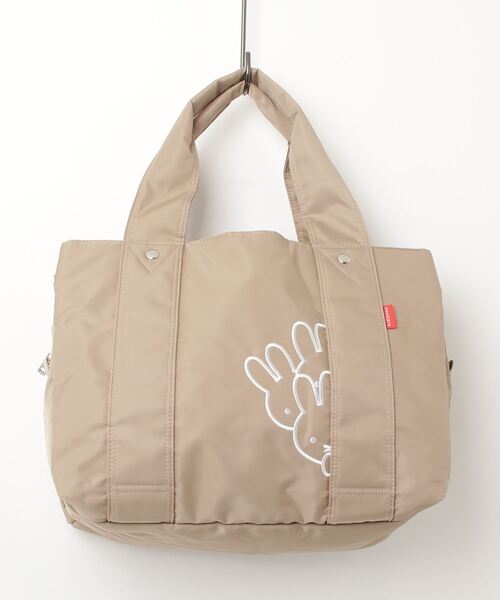 zucchero(ズッケロ)の「zuccheo × MIFFY キャリーオン対応ボストンバッグ(ボストンバッグ・レディース・ブラウン/ベージュ/ブラック/カーキ・FREE)」の12枚目の写真