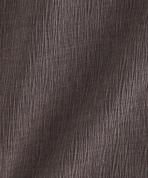 tk.TAKEO KIKUCHI(ティーケータケオキクチ)の「◆【セットアップ対応】テッククレープシャツ(シャツ/ブラウス・メンズ・チャコールグレー/ライトベージュ/ブラック/ブルー・04/03/02/01)」の9枚目の写真