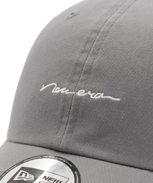 NEW ERA（ニューエラ）の「ニューエラキャップ カジュアルクラシック 手書き風ロゴ ONSPOTZ別注（キャップ・メンズ・グレー/ホワイト/ブラウン/ブラック/ベージュ/ネイビー・FREE）」の13枚目の写真
