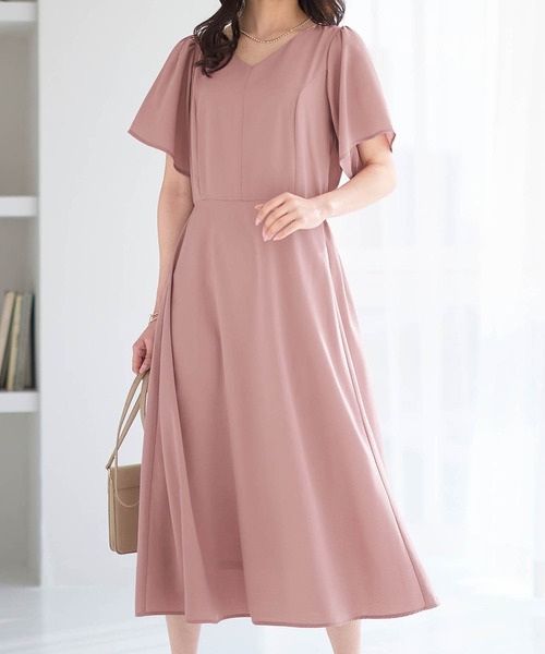 alotta(アロッタ)の「骨格別ワンピ【ストレート】(ワンピース・レディース・ネイビー/ピンク・3L/LL/L/M)」の18枚目の写真