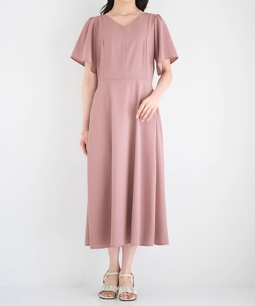 alotta(アロッタ)の「骨格別ワンピ【ストレート】(ワンピース・レディース・ネイビー/ピンク・3L/LL/L/M)」の22枚目の写真