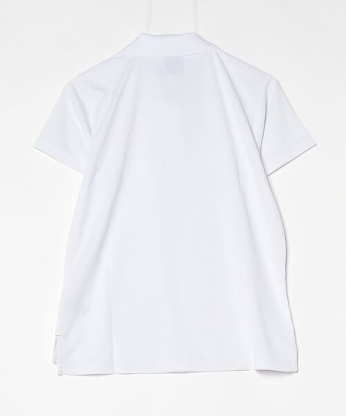 Champion(チャンピオン)の「チャンピオン SHORT SLEEVE POLO SHIRT_(ポロシャツ・レディース・ネイビー/ホワイト・M/L)」の3枚目の写真