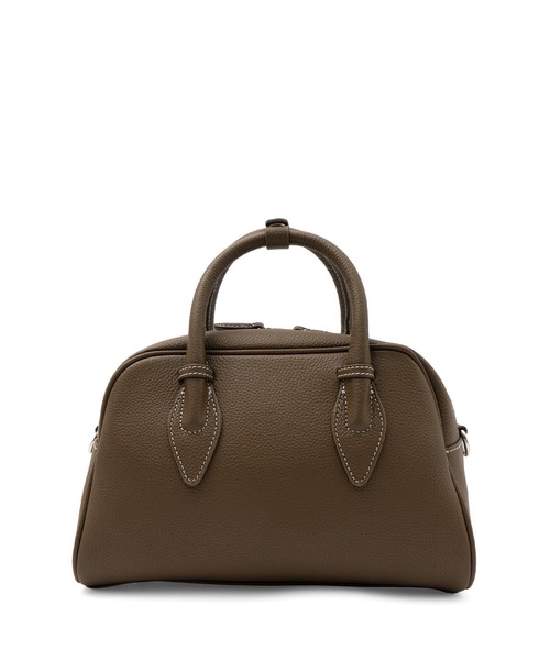 VitaFelice（ヴィータフェリーチェ）の「コントラスト2wayボストンバッグ ミニバッグ ミニボストン ミニショルダー ころん セレモニー ハンドバッグ（ボストンバッグ・レディース・ブラック/ブラウン系・FREE）」の19枚目の写真