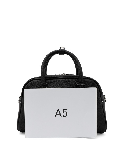 VitaFelice（ヴィータフェリーチェ）の「コントラスト2wayボストンバッグ ミニバッグ ミニボストン ミニショルダー ころん セレモニー ハンドバッグ（ボストンバッグ・レディース・ブラック/ブラウン系・FREE）」の14枚目の写真