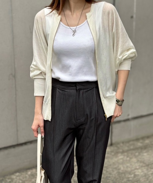リネンシアーオーバーカーディガン Emma Taylor│STYLEDOOR