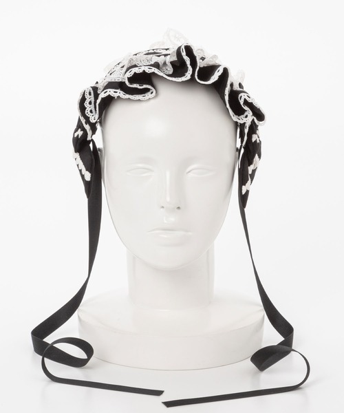 DearMyLove（ディアマイラブ）の「Emilyハートチャームヘッドドレス（その他ヘアアクセサリー・レディース・ブラック×ピンク/ベビーピンク/ブラック/ブラック×ホワイト/ホワイト・FREE）」の15枚目の写真