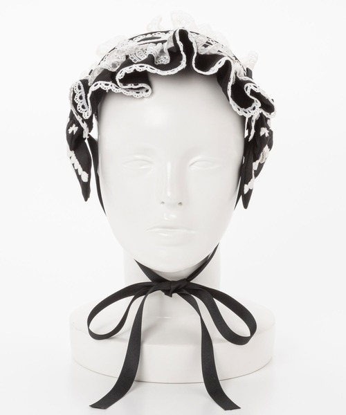 DearMyLove（ディアマイラブ）の「Emilyハートチャームヘッドドレス（その他ヘアアクセサリー・レディース・ブラック×ピンク/ベビーピンク/ブラック/ブラック×ホワイト/ホワイト・FREE）」の19枚目の写真