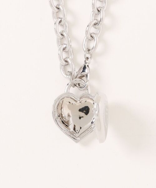 リトルサニーバイト　heart locket necklace / SILVER little sunny bite (リトルサニーバイト)heart locket necklace
