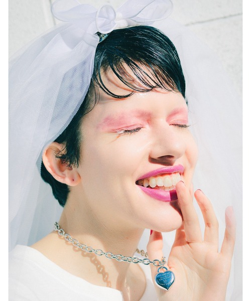 Little sunny bite】Iheart locket necklace