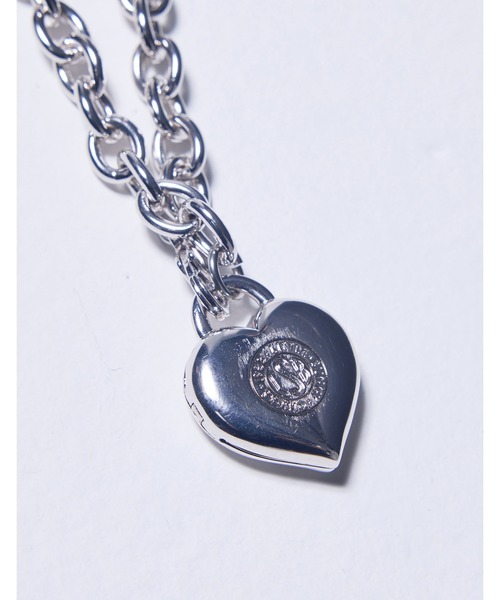 リトルサニーバイト　heart locket necklace / SILVER little sunny bite (リトルサニーバイト)heart locket necklace