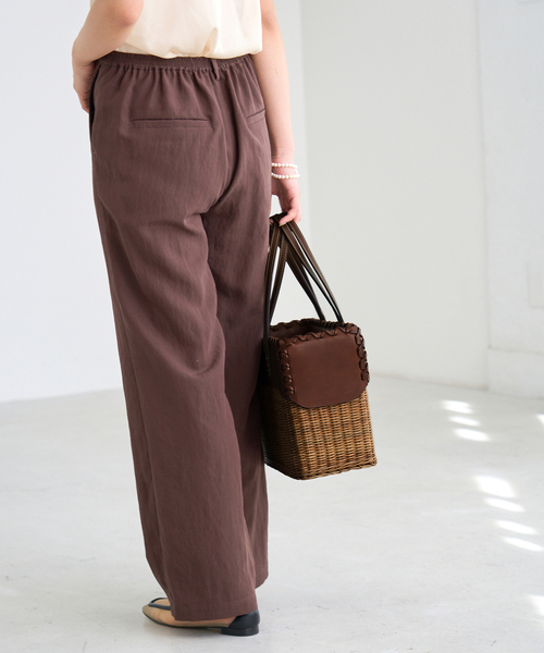 IENA（イエナ）の「A VACATION/ア ヴァケーション RATTAN M バッグ 25SSA97-00-25（かごバッグ・レディース・ブラウン・FREE）」の16枚目の写真