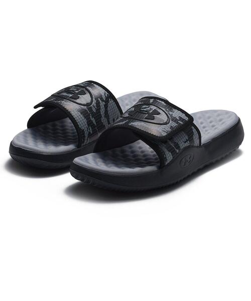 UNDER ARMOUR（アンダーアーマー）の「UAイグナイトプロ8 グラフィック スライド（トレーニング/メンズ）（サンダル・メンズ・ブラック系その他・26.0cm/28.0cm/29.0cm/27.0cm/30.0cm/25.0cm）」の5枚目の写真