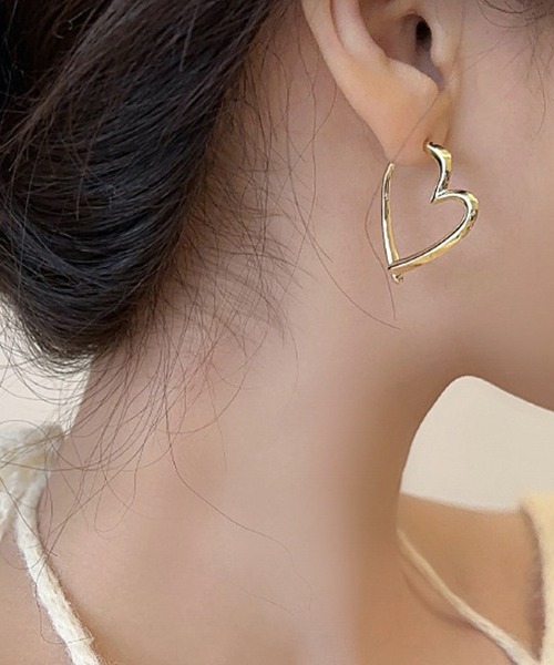 HALEY PESCA/ペアハートピアス（ピアス（両耳用））｜CERCA（チェルカ