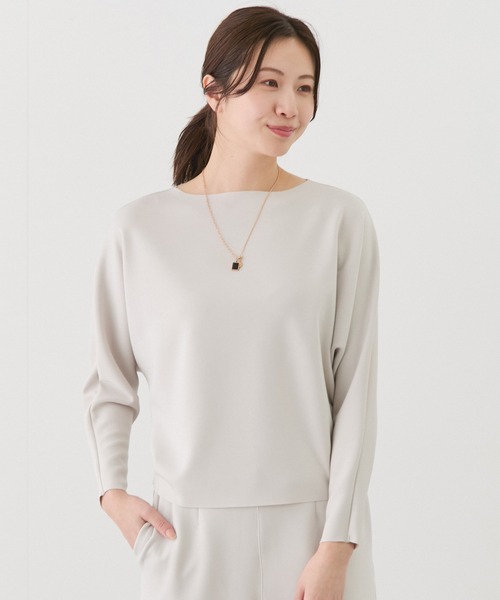 Jayro（ジャイロ）の「アクアドルマンスリーブプルオーバー（Tシャツ/カットソー・レディース・ホワイト/ネイビー/ブラック/グレー系その他・FREE）」の21枚目の写真
