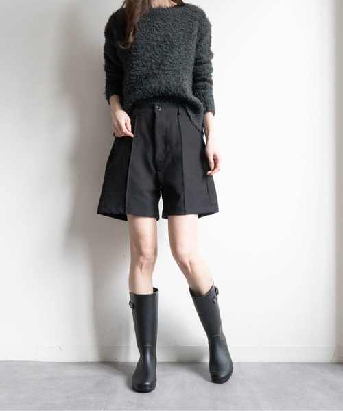 Fabby fabby(ファビィーファビィー)の「ミドルレインブーツ(レインシューズ・レディース・ブラック・SMALL/LARGE/MEDIUM)」の17枚目の写真