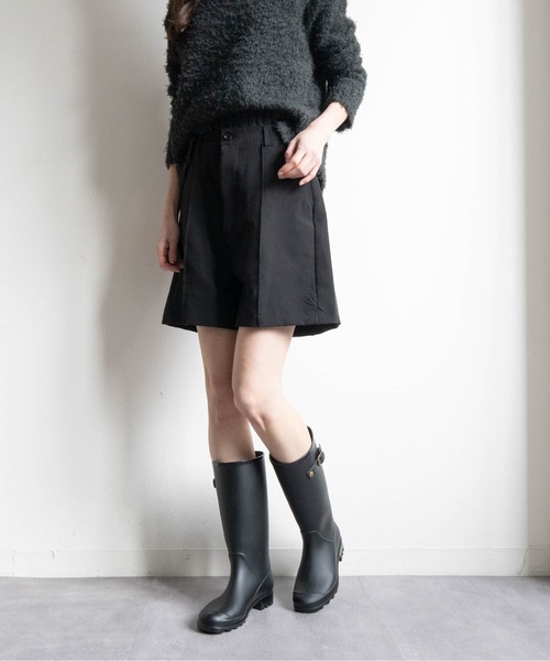 Fabby fabby(ファビィーファビィー)の「ミドルレインブーツ(レインシューズ・レディース・ブラック・SMALL/LARGE/MEDIUM)」の18枚目の写真