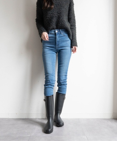Fabby fabby(ファビィーファビィー)の「ミドルレインブーツ(レインシューズ・レディース・ブラック・SMALL/LARGE/MEDIUM)」の19枚目の写真