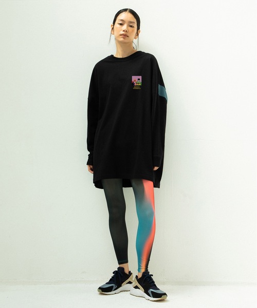 STOF(ストフ)の「COLOR MIX RELAX TEE(Tシャツ/カットソー・メンズ・ブラック/グレイッシュベージュ/チャコール・S/M)」の8枚目の写真