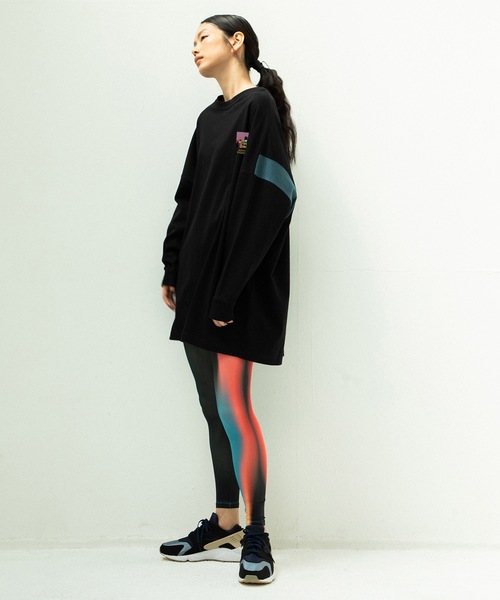 STOF(ストフ)の「COLOR MIX RELAX TEE(Tシャツ/カットソー・メンズ・ブラック/グレイッシュベージュ/チャコール・S/M)」の12枚目の写真