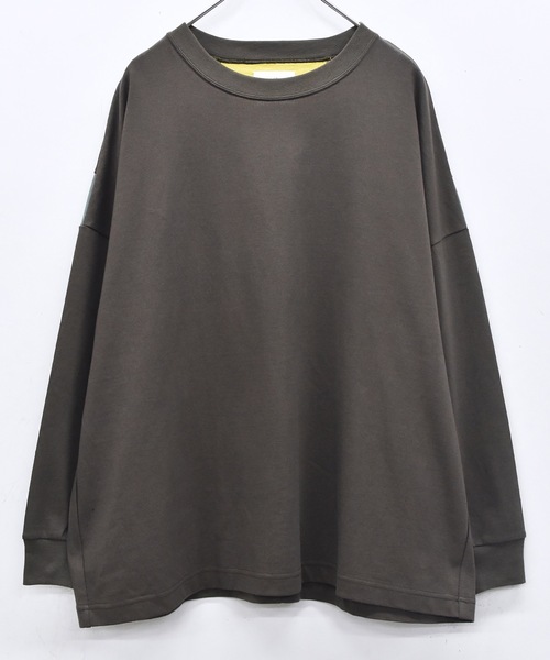 STOF(ストフ)の「COLOR MIX RELAX TEE(Tシャツ/カットソー・メンズ・ブラック/グレイッシュベージュ/チャコール・S/M)」の22枚目の写真