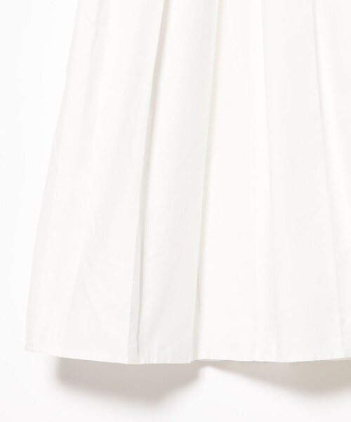 Ray BEAMS(レイビームス)の「GHOSPELL / Tora Pleat Mini Dress(シャツワンピース・レディース・ホワイト・SMALL)」の5枚目の写真