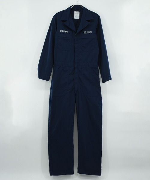 MILITARY(ミリタリー)の「【ヴィンテージ古着】’08 U.S.NAVY ユーティリティ カバーオール(つなぎ/オールインワン・メンズ・ネイビー・X-LARGE)」の7枚目の写真