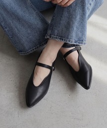 LIBERTYDOLL Uカット メリージェーンヒールパンプス