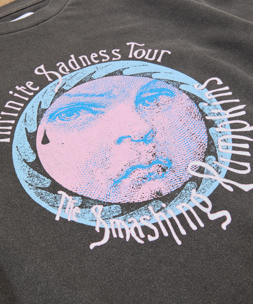 Insonnia PROJECTS（インソニアプロジェクト）の「Insonnia Projects インソニアプロジェクツ / MCA INFINITE SADNESS TOUR TEE-C The Smashing Pumpkins スマッシング・パンプキンズ グラフィックプリントビッグシルエットTシャツ バンドT スマパン / IP-TSP-010（Tシャツ/カットソー・メンズ・ブラック/ホワイト・0/1/2/3）」の9枚目の写真
