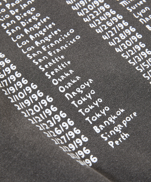 Insonnia PROJECTS（インソニアプロジェクト）の「Insonnia Projects インソニアプロジェクツ / MCA INFINITE SADNESS TOUR TEE-C The Smashing Pumpkins スマッシング・パンプキンズ グラフィックプリントビッグシルエットTシャツ バンドT スマパン / IP-TSP-010（Tシャツ/カットソー・メンズ・ブラック/ホワイト・0/1/2/3）」の16枚目の写真