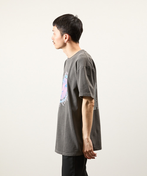 Insonnia PROJECTS（インソニアプロジェクト）の「Insonnia Projects インソニアプロジェクツ / MCA INFINITE SADNESS TOUR TEE-C The Smashing Pumpkins スマッシング・パンプキンズ グラフィックプリントビッグシルエットTシャツ バンドT スマパン / IP-TSP-010（Tシャツ/カットソー・メンズ・ブラック/ホワイト・0/1/2/3）」の4枚目の写真
