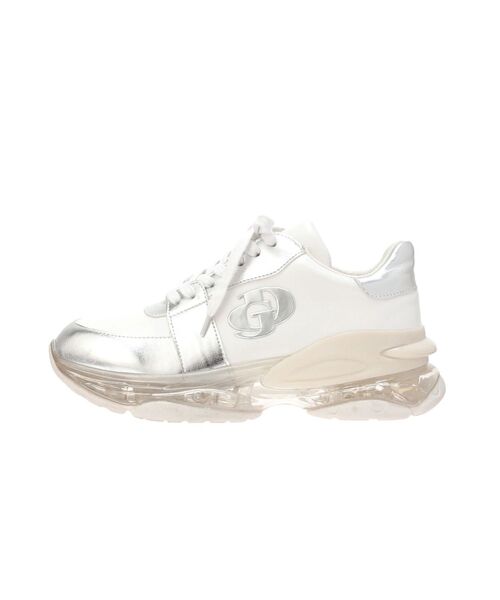 GYDA(ジェイダ)の「GD air motion ソールスニーカー(スニーカー・レディース・オフホワイト/ブラック・SMALL/MEDIUM/LARGE)」の10枚目の写真