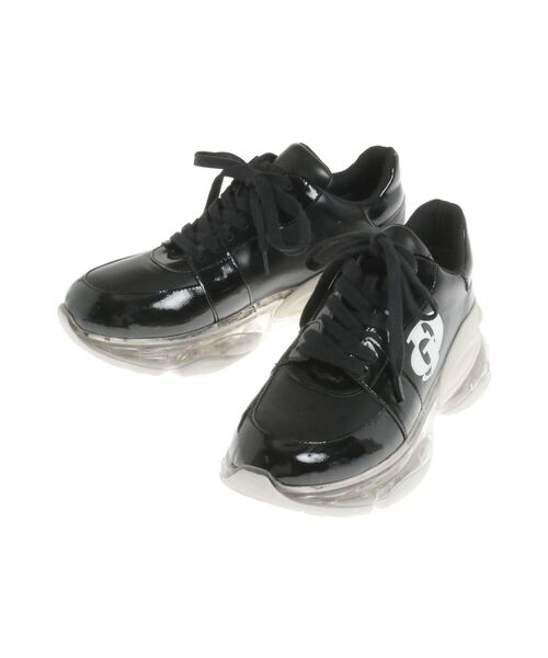 GYDA(ジェイダ)の「GD air motion ソールスニーカー(スニーカー・レディース・オフホワイト/ブラック・SMALL/MEDIUM/LARGE)」の5枚目の写真