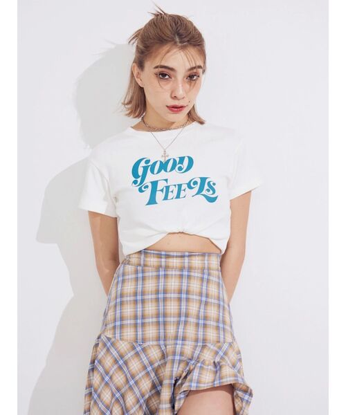 EVRIS（エヴリス）の「CROSS MOTIF 2連ネックレス（ネックレス・レディース・シルバー/ゴールド・FREE）」の3枚目の写真