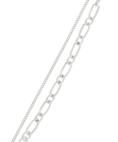 EVRIS（エヴリス）の「CROSS MOTIF 2連ネックレス（ネックレス・レディース・シルバー/ゴールド・FREE）」の17枚目の写真