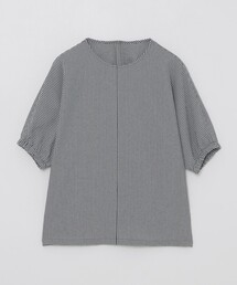美品＊マッキントッシュフィロソフィー コットンリネンブラウス 36 チェック MACKINTOSH PHILOSOPHY｜マッキントッシュ フィロソフィーの