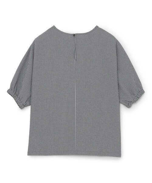 MACKINTOSH PHILOSOPHY(マッキントッシュ フィロソフィー)の「【WEB&一部店舗限定】サッカーブラウス(シャツ/ブラウス・レディース・ダークネイビー/ブラック・36/38)」の9枚目の写真