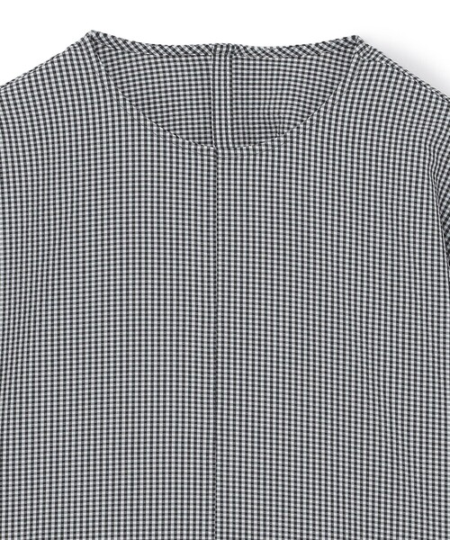 MACKINTOSH PHILOSOPHY(マッキントッシュ フィロソフィー)の「【WEB&一部店舗限定】サッカーブラウス(シャツ/ブラウス・レディース・ダークネイビー/ブラック・36/38)」の8枚目の写真