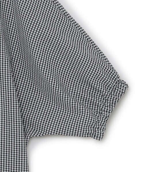 MACKINTOSH PHILOSOPHY(マッキントッシュ フィロソフィー)の「【WEB&一部店舗限定】サッカーブラウス(シャツ/ブラウス・レディース・ダークネイビー/ブラック・36/38)」の7枚目の写真