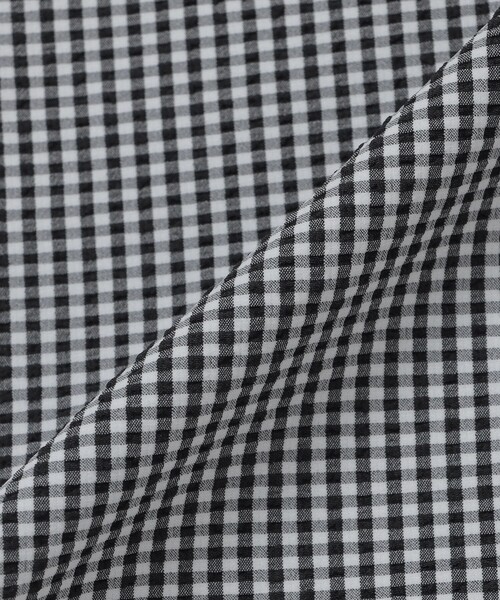 MACKINTOSH PHILOSOPHY(マッキントッシュ フィロソフィー)の「【WEB&一部店舗限定】サッカーブラウス(シャツ/ブラウス・レディース・ダークネイビー/ブラック・36/38)」の4枚目の写真