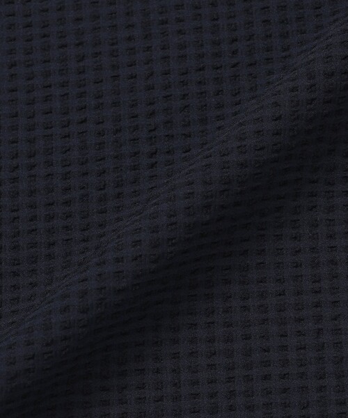 MACKINTOSH PHILOSOPHY(マッキントッシュ フィロソフィー)の「【WEB&一部店舗限定】サッカーブラウス(シャツ/ブラウス・レディース・ダークネイビー/ブラック・36/38)」の3枚目の写真