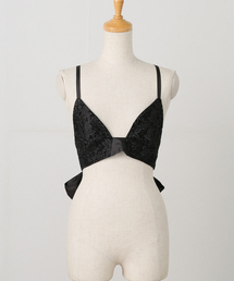 【FUMIE TANAKA(フミエタナカ)】embroidery bustier：ビスチェ